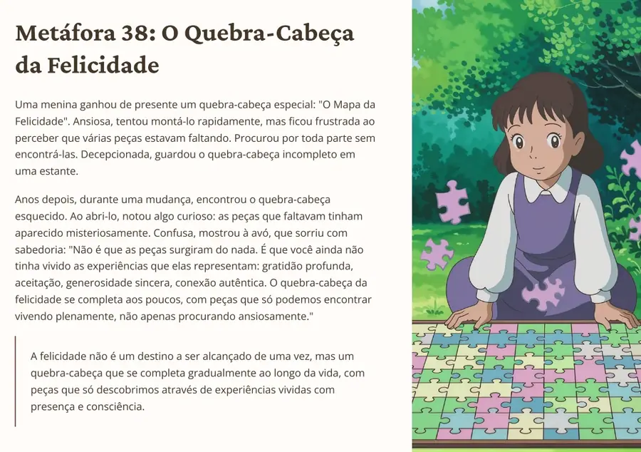 Página real do material terapêutico 2